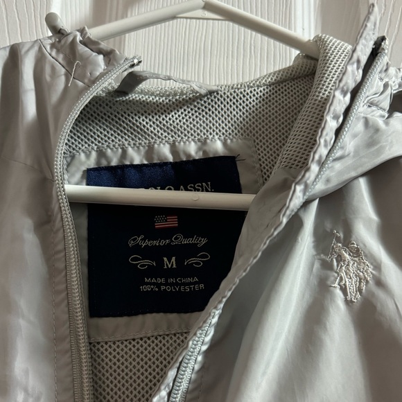 Grey US POLO Windbreaker - Picture 3 of 3